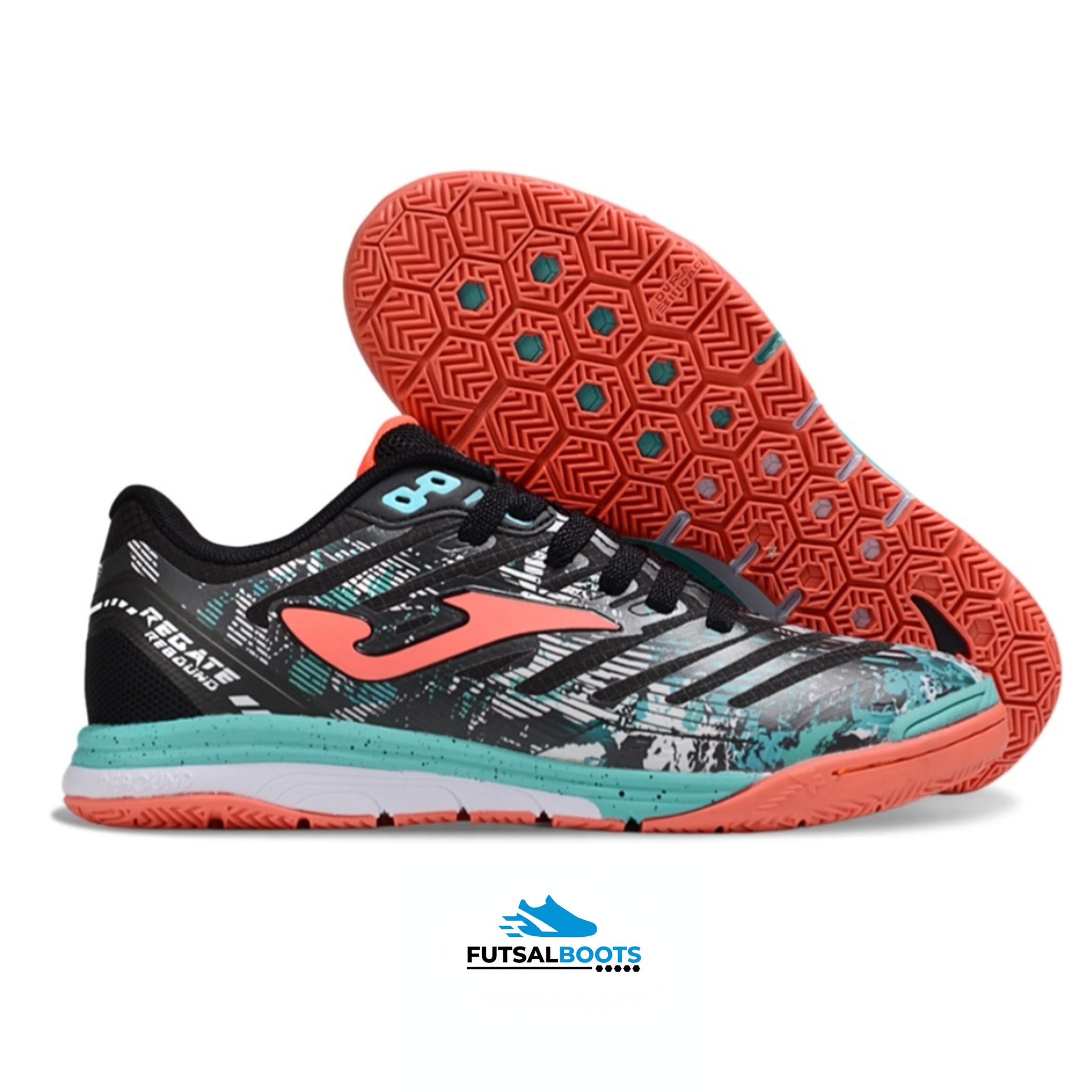 Regate Rebound - Patrón Vértice / Red Core