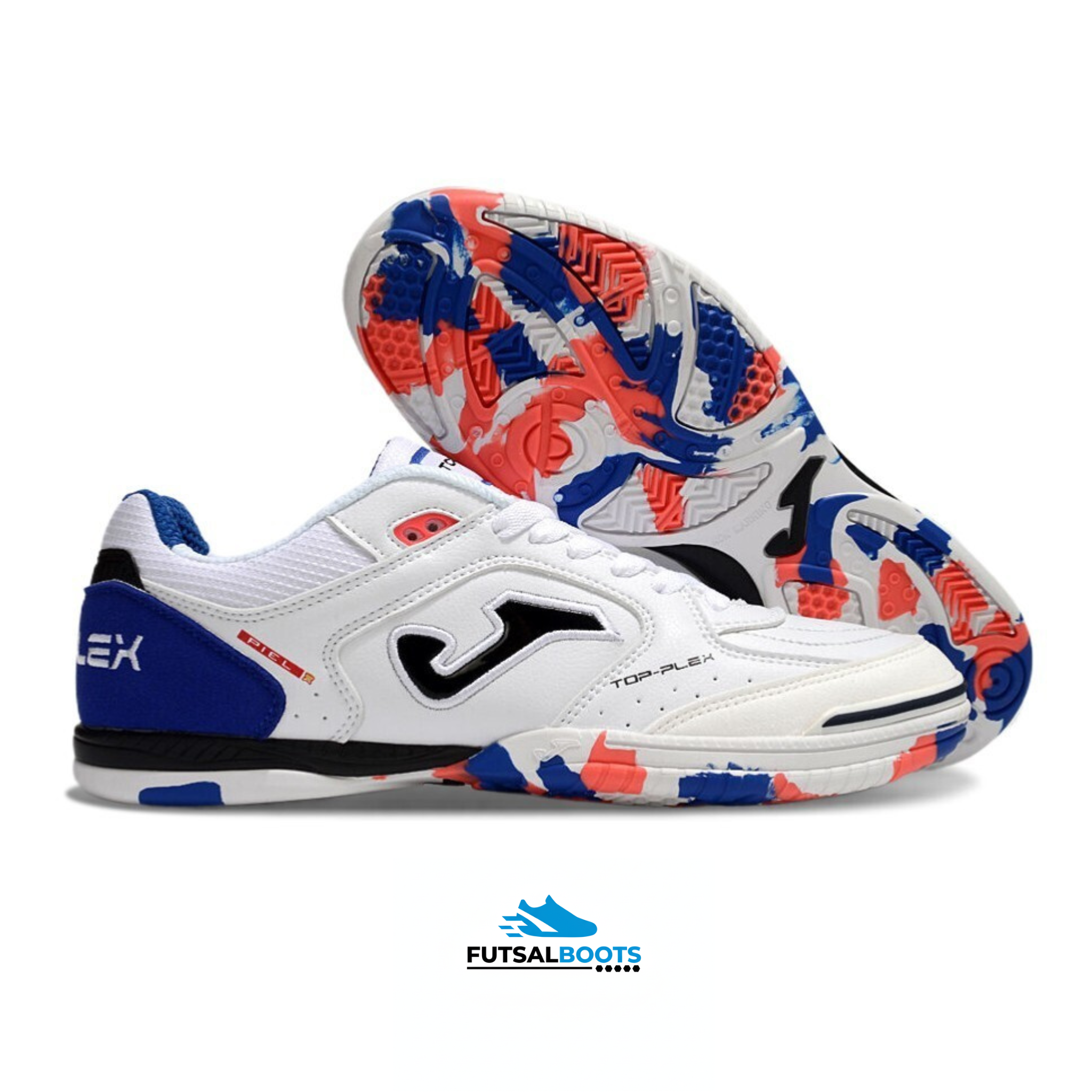 Top Flex - White Canvas / Patrón Vibe