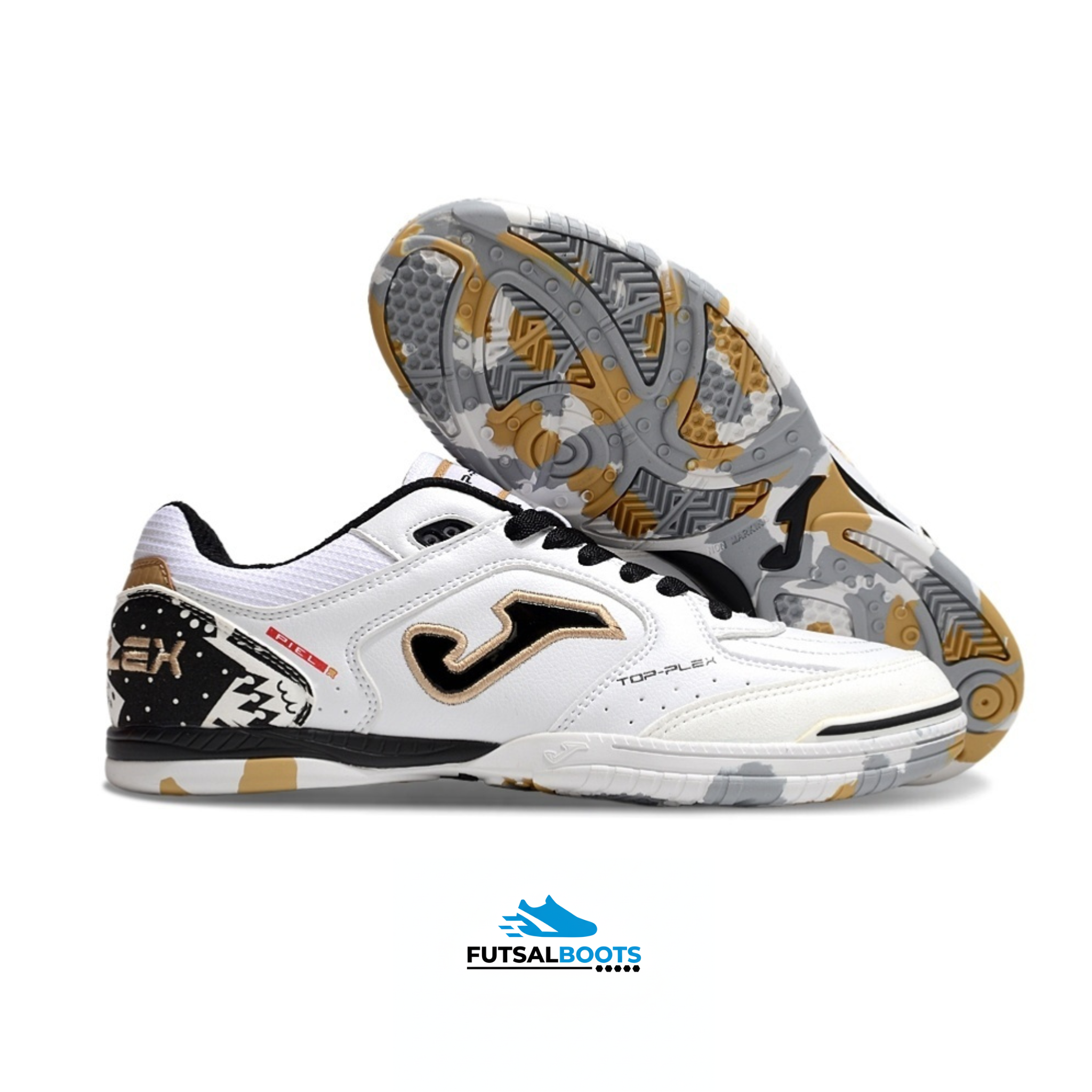 Top Flex - Patrón Shadow / White Élite