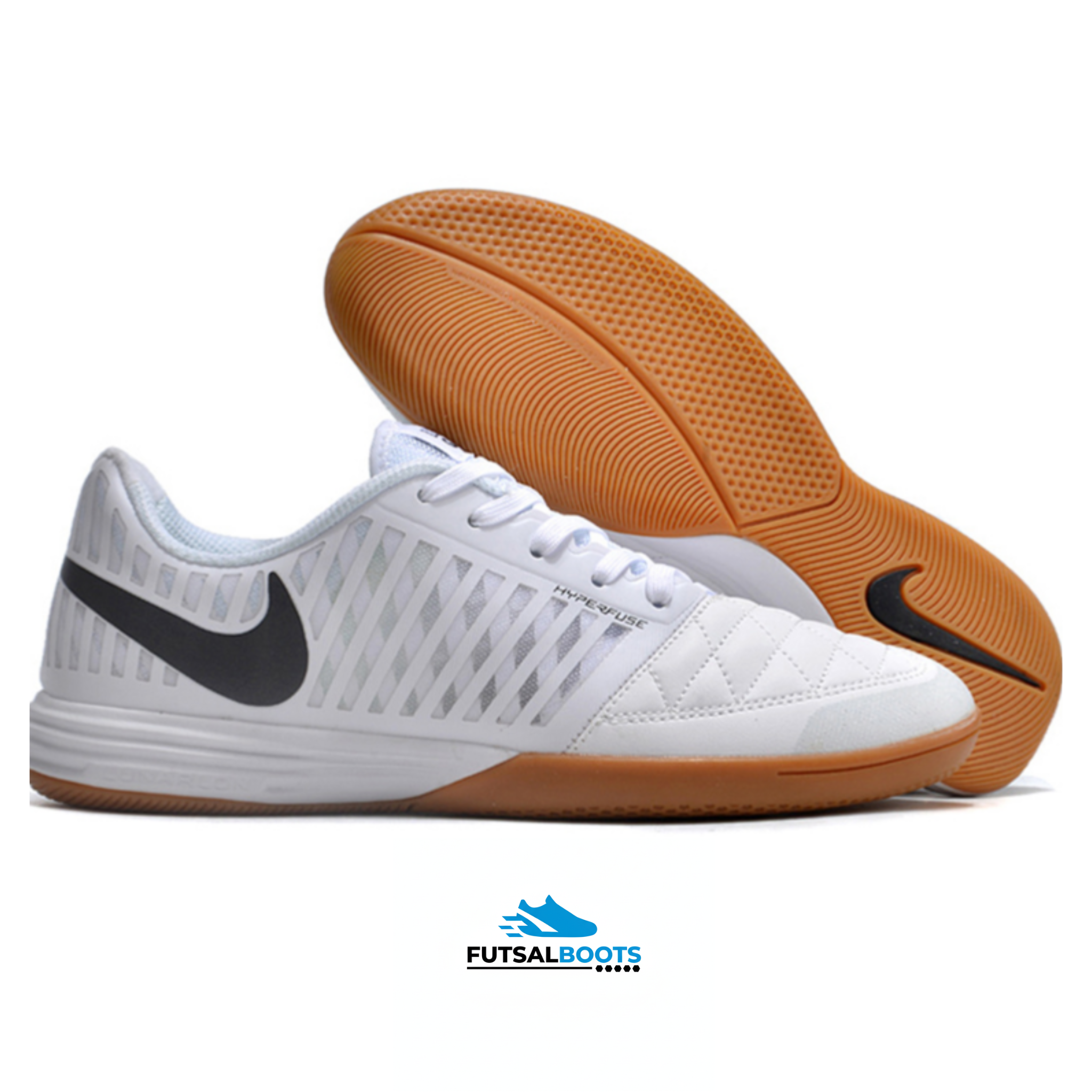 Lunar Gato - White Pure / Caramelo Strike